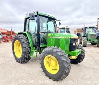 Tractor agrícola John Deere 6400 usado 100 CV año 1997