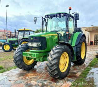 Tractor agrícola John Deere 6420 usado 120 CV año 2006