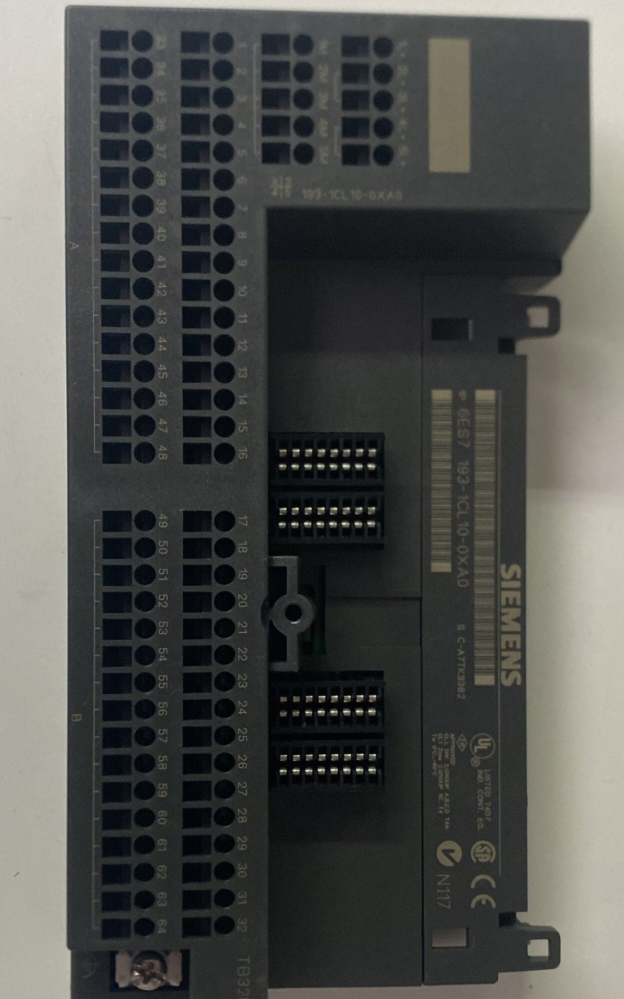 Módulo de conexión Siemens 6ES7 193-1CL10-0XA0 – Terminal Block para PLC Siemens SIMATIC