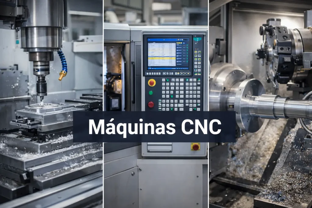 Máquinas CNC nuevas y usadas: centros de mecanizado, tornos y fresadoras
