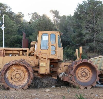 Compactadora Caterpillar – Avería hidráulica reparable | Máquina pesada | Oportunidad