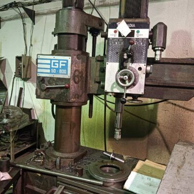 Taladro radial FORADIA GF-50/800 industrial | Capacidad Ø50 mm con avances automático