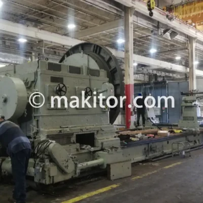 Desinstalación torno CRAVEN 126” x 36’ – Torno industrial pesado | Brownsville (USA)