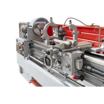 Torno HOLZMANN ED1500INDIG80 400V - detalle del carro, plato y luneta