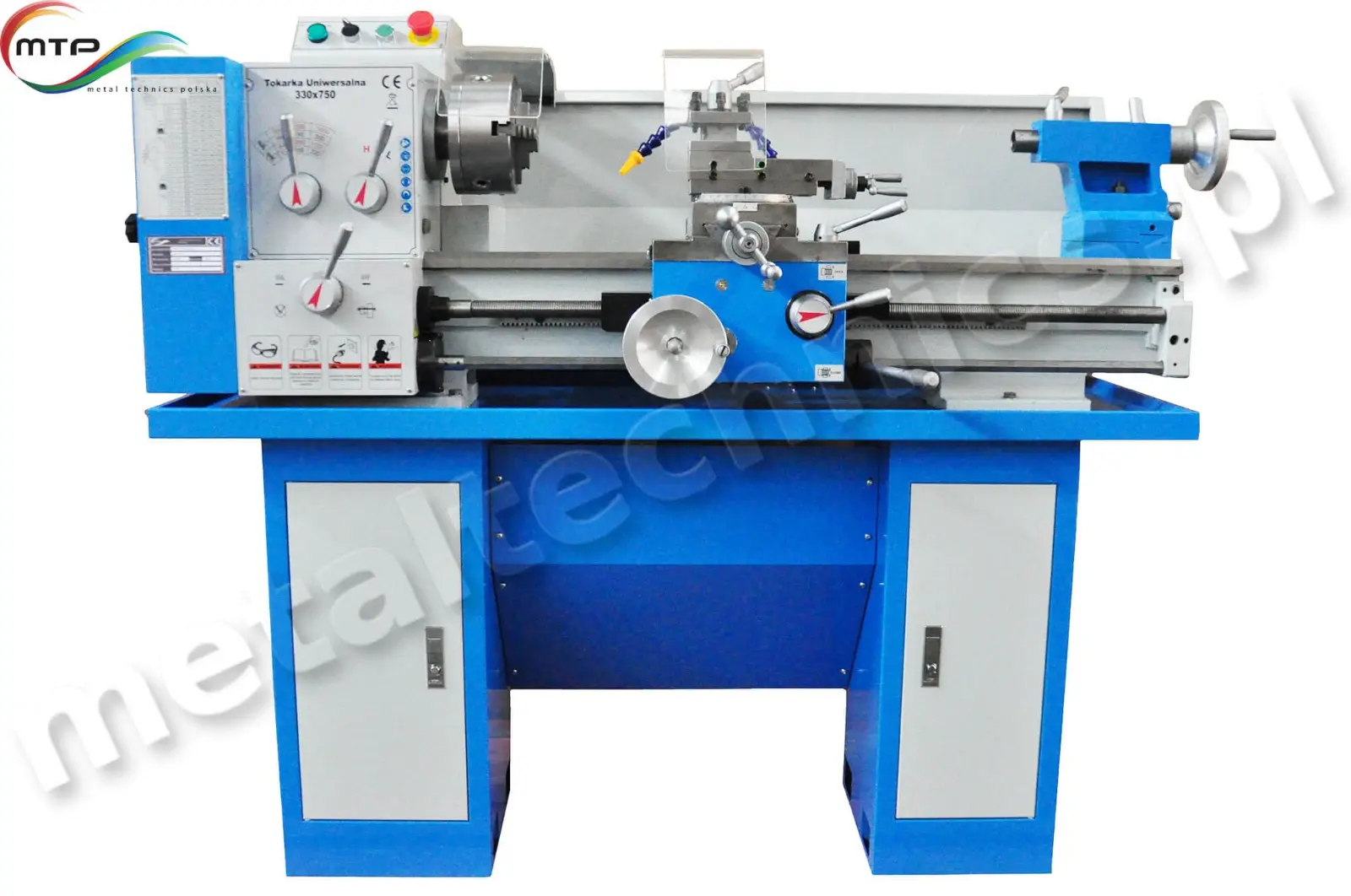 Torno universal 330x750 para mecanizado de metal | Torno profesional en venta