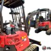 Miniretroexcavadora Haüser XR18 Kubota 1.8T. Compacta, potente y versátil para obra