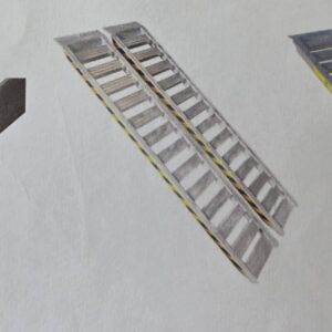Rampa de carga de aluminio 2,5M