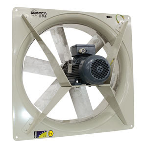 Extractores helicoidales murales ATEX