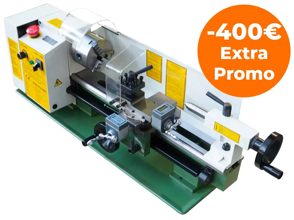 Mini torno para metales Nuevo