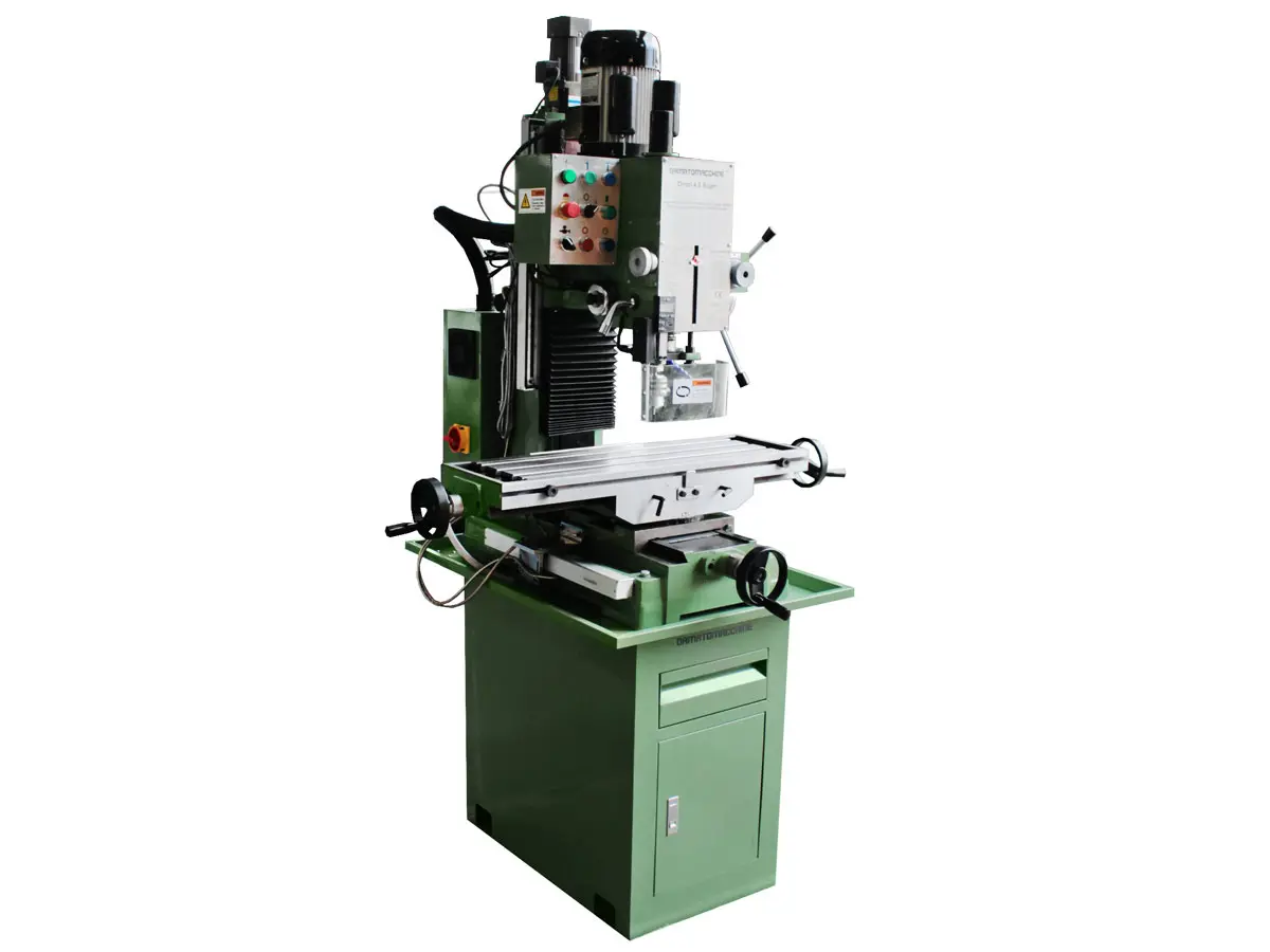 orion-4-5-super-dro-vista-lateral Fresadora Damatomacchine Orion 4.5 Super DRO DMFR005LD vista lateral
