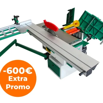Combinada Discovery Wagon Powercut para madera – Nueva | Precio mínimo garantizado