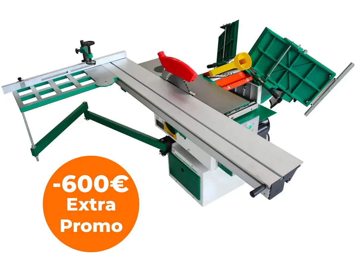 Combinada Discovery Wagon Powercut para madera – Nueva | Precio mínimo garantizado