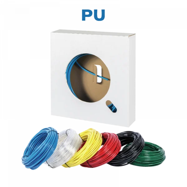 Tubo de poliuretano 7 x 10 en caja de 25 m PUBE M071025 Prevost