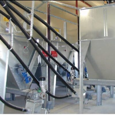 Sinfines flexibles para granulados BM Silo