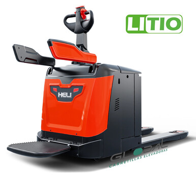 Transpaleta eléctrica HELI CBD20-25-30-A2FLIH Litio 2 a 3 toneladas – Nueva