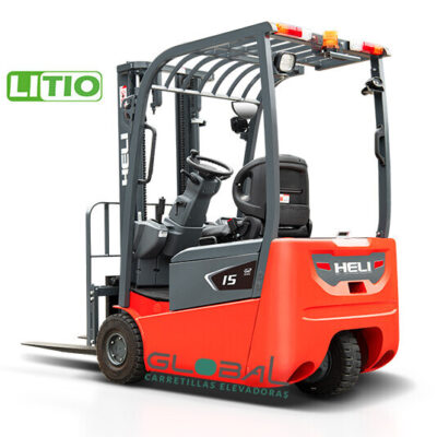 HELI 3R CPD15SH 24V | Carretilla eléctrica 3 ruedas 1,3-1,5 t – Nueva