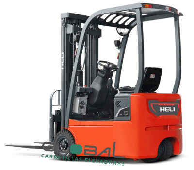HELI 3R CPD08-12 SH | Carretilla eléctrica 3 ruedas 0,8-1,2 t – Nueva