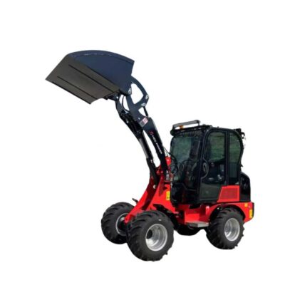 Kubota Euro 5 diesel wheel loader with 1200 kg rated load