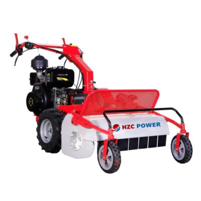 High grass flail mower 76 cm with 15 HP petrol engine