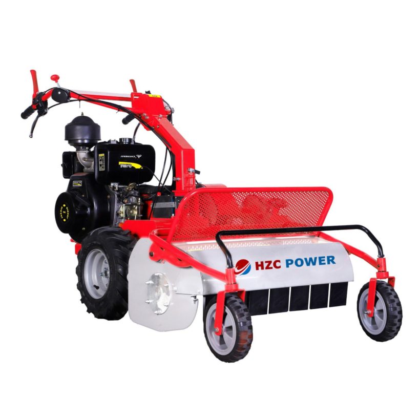 Segadora de martillos para hierba alta 76 cm con motor de gasolina