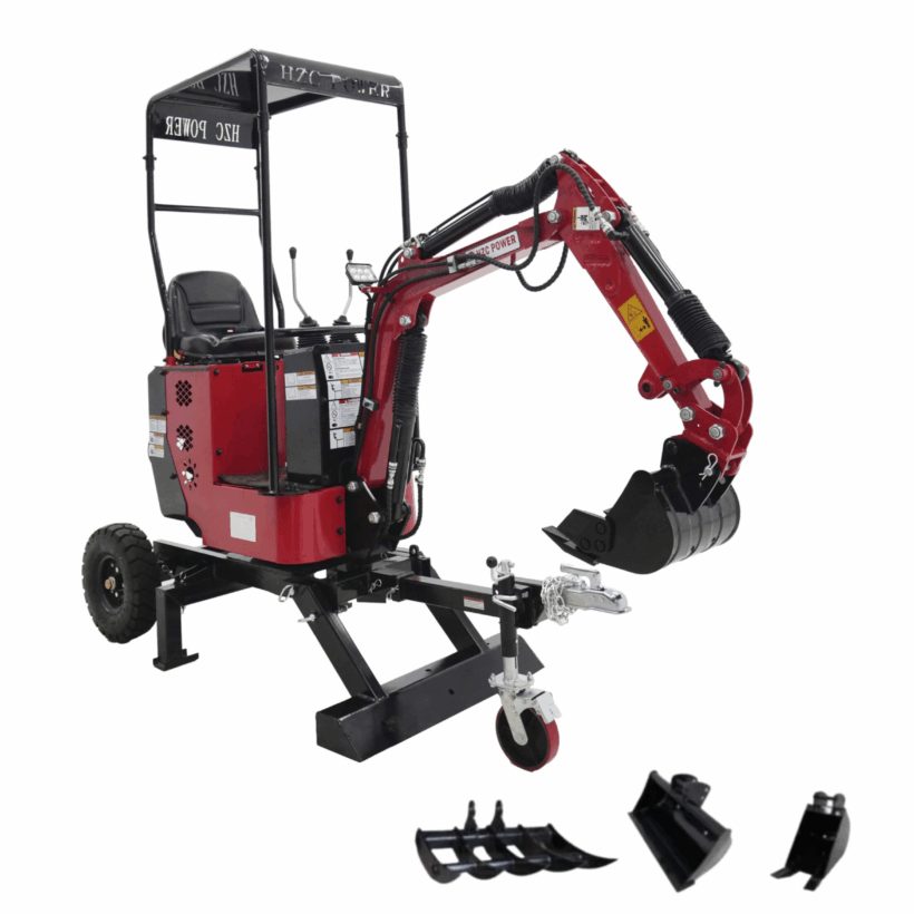 Pelle araignée à 2 roues avec moteur essence – Nueva