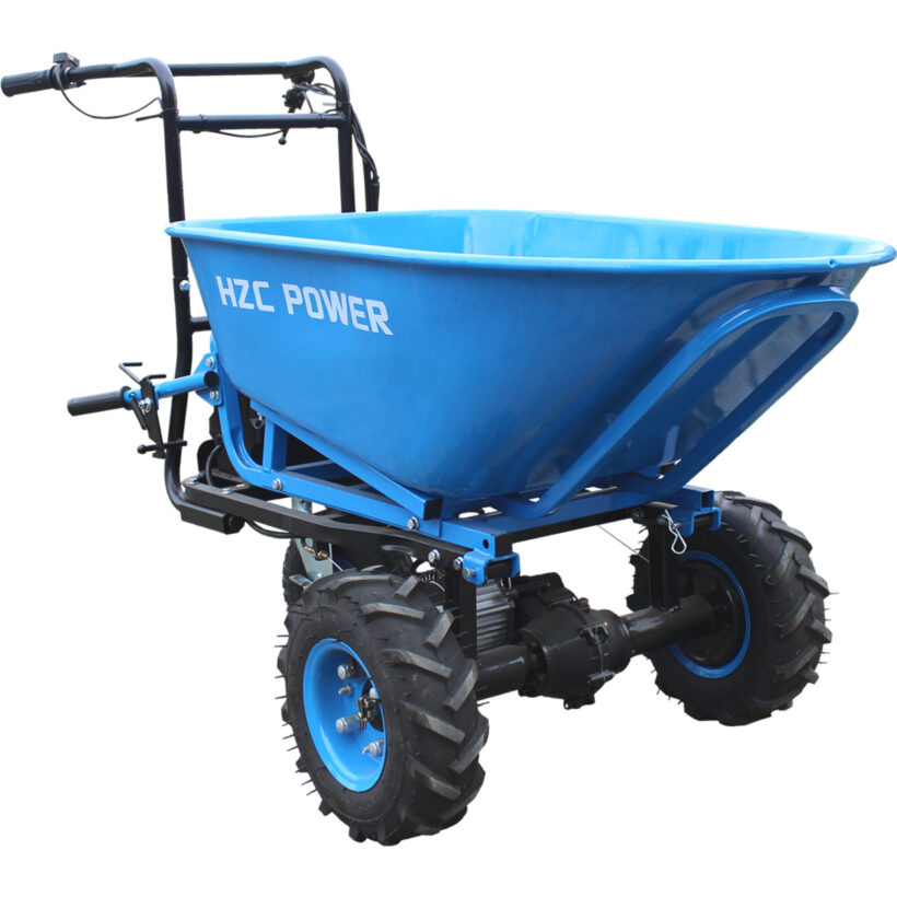 Carretilla eléctrica Landworks ES230 con bañera y capacidad de carga de 230 kg