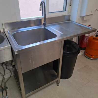 Mueble fregadero Inoxidable escurridor 1200 x 600 mm FRE126