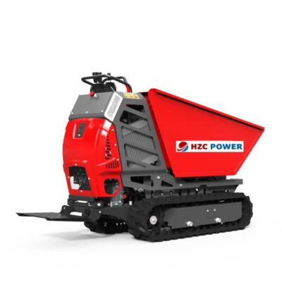 Minidumper HZC Power MDK505H sobre orugas, 500 kg, hidrostático, motor gasolina 7 HP
