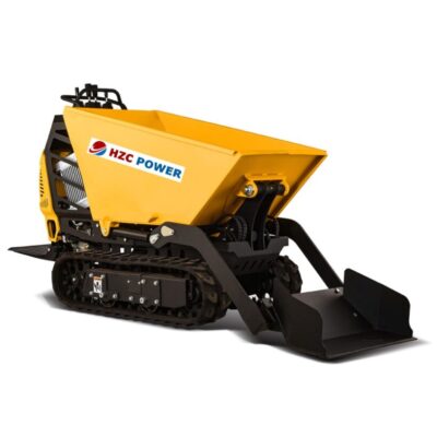 Minidumper HZC Power MDK505SH sobre orugas con pala autocargadora, 500 kg, motor gasolina 7 HP