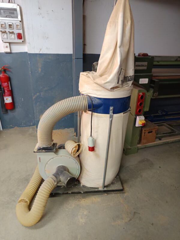 Aspirador 1 saco 2 hp 380 v trif usado