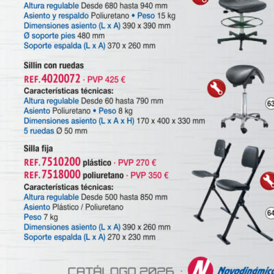 Cestón sin baldas - Novodinámica Ref. 4020