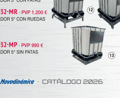Inclinador de depósitos 5º - Novodinámica Ref. 5032-MP