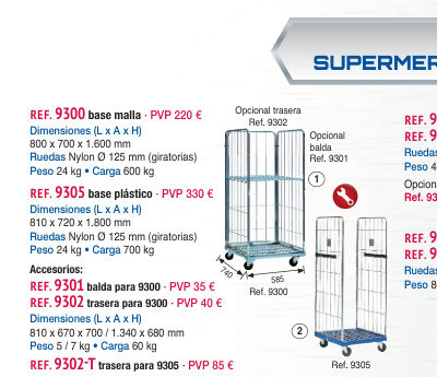Roll container - Novodinámica Ref. 9300