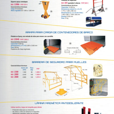 Rampa para contenedor de barco - Novodinámica Ref. 13040