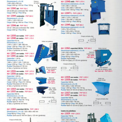 Contenedor autobasculante - Novodinámica Ref. 12055