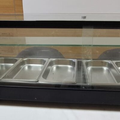 Vitrina expositora refrigerada Maquimport Sushi Showcase RTS-84L, capacidad: 6 bandejas GN 1/3