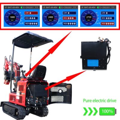 Electric Mini Excavator for Sale | 960 kg Compact Digger