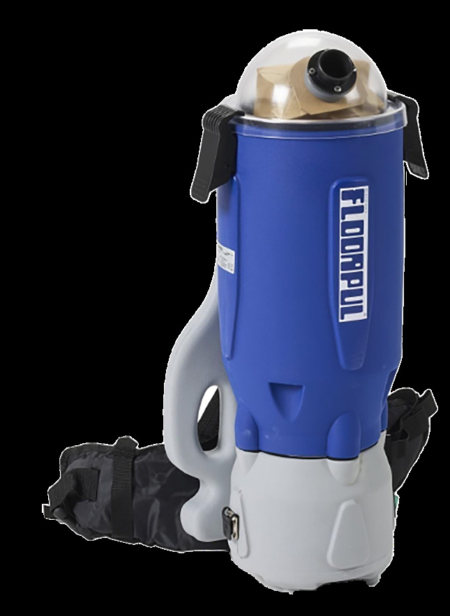 Aspirador industrial de mochila a batería Floorpul KV10 Li – Nueva | Precio mínimo garantizado