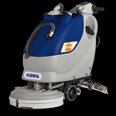 Fregadora de suelos industrial automática Floorpul Ruby 48 BLT Mini Plus Li – Nueva