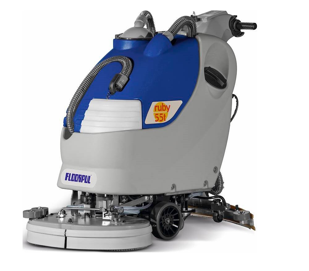 Fregadora de suelos industrial automática Floorpul Ruby 55 BT Plus – Nueva