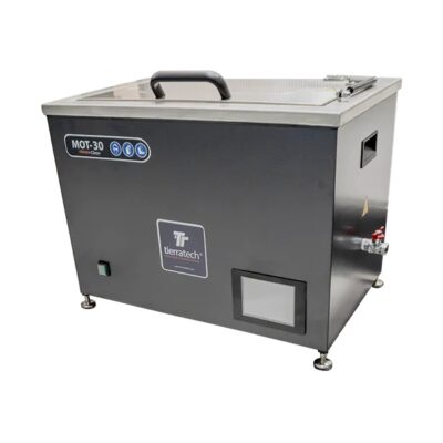 Equipo de limpieza por ultrasonidos MOT-30 para limpiar y desengrasar piezas pequeñas de motor – 30 litros – Nueva | Precio mínimo garantizado
