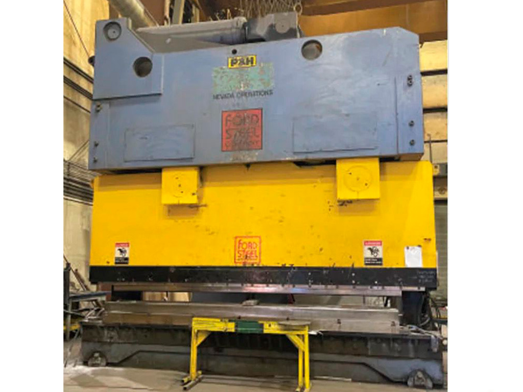 PRENSA DOBLADORA HIDRAULICA ALLSTEEL 16' x 1000 TON – Usada