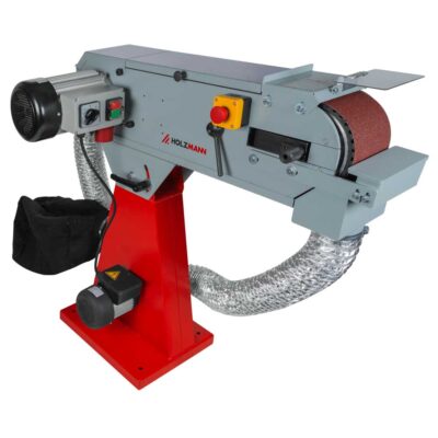Lijadora para metal HOLZMANN MSM150ABS 400V con banda de 150 mm y aspiración integrada
