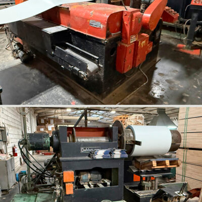 LINEA DE CORTE DAHLSTROM CON CABEZAL DE SLITTER 48" x 20,000 Lbs x Cal. 14 - 24