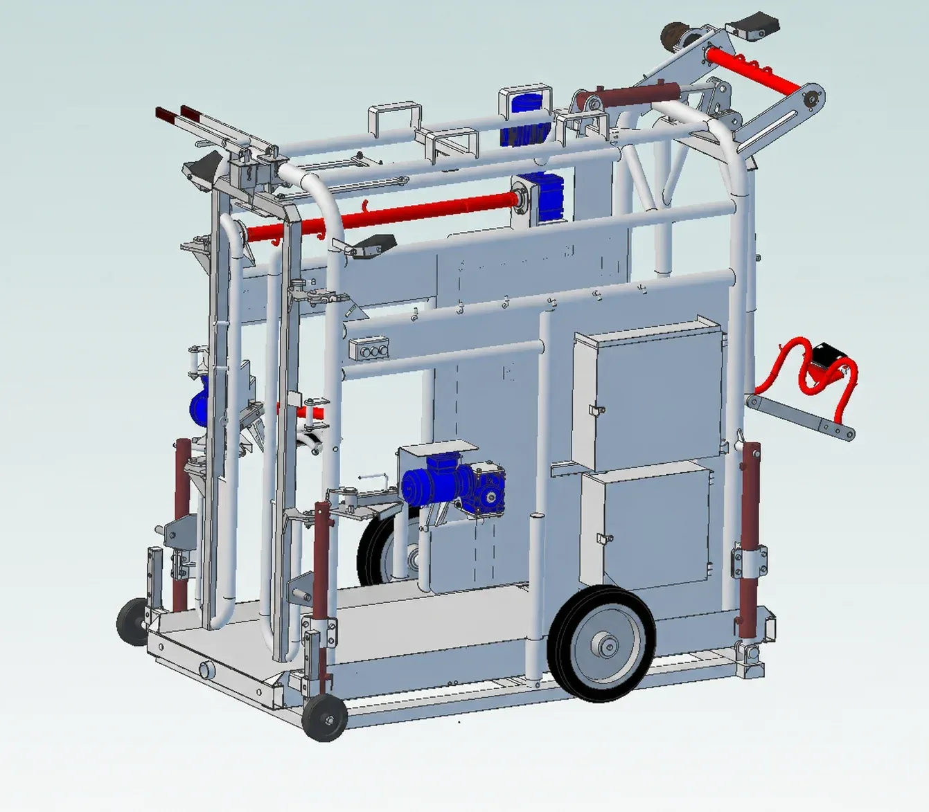 Potro eléctrico KPB-6HE con elevación hidráulica