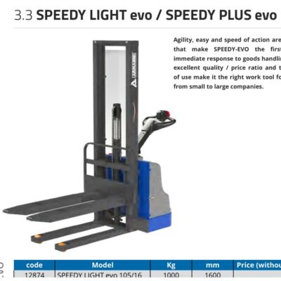 Apilador eléctrico Armanni Speedy evo