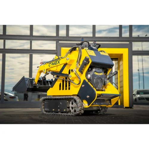 Minicargadora de orugas CIMEX MTL900RS de 900 kg, carga 350 kg y 23 CV