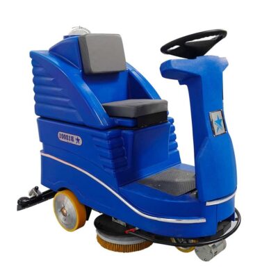 Cleanvac B12001 fregadora de suelos con conductor sentado - vista principal