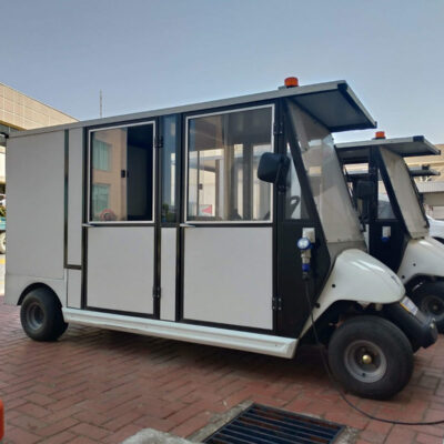 Cleanvac B40-4KK vehículo eléctrico de golf cerrado para 4 personas - vista principal