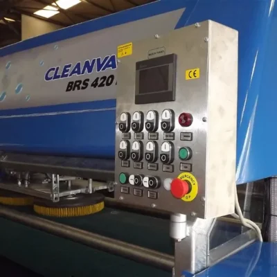 Cleanvac BRS 420 máquina automática de lavado de alfombras con sistema de raíles